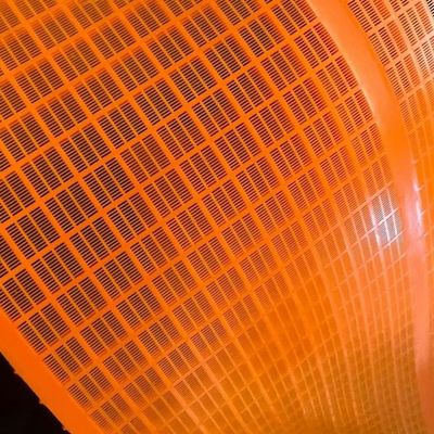Verschleißbeständigkeit Polyurethan Feinschirmnetz für Filterung von kleinen Partikeln 0,063 mm