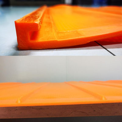 Hochleistungs-Urethan-Bildschirmplatten Orange zur Verarbeitung von Kieselsand