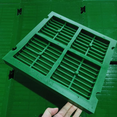 Neue Polyurethan-Bildschirm-PU-Wasserentwässerung Siebplatten-Gitter für Erz lineare Vibration Screening Waschanlage