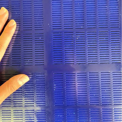 Wasserentwässerung Zuverlässiges Polyurethan-Bildschirmnetz Linear vibrierende Siebe Bergbaumaschinen Screening