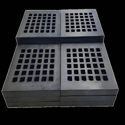 Dauerhafte schwarze Farbe 40 mm Dicke Gummi-Bildschirm-Panel für Bergbau Vibrierende Bildschirme