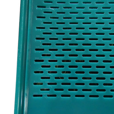 PU-Flip-Flop-Siebplatte 5 mm Öffnung 6 mm Dicke für Kompostsiebung