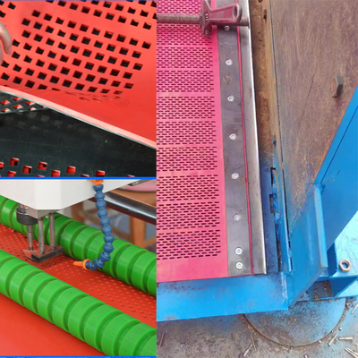1.25m Gummi-Screening-Panel 8mm Dicke mit Haken für Trockenfilter