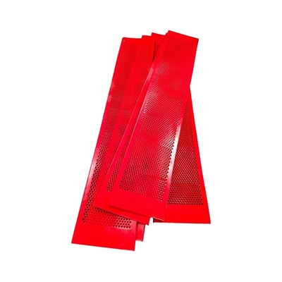 Polyurethan-Flip-Flop-Siebgewebe mit 8 mm Maschenweite für die Nassaufbereitung von Erzen