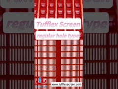 Tufflex-Bildschirm, regelmäßige Lochart